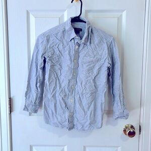 Boys pin striped button down shirt